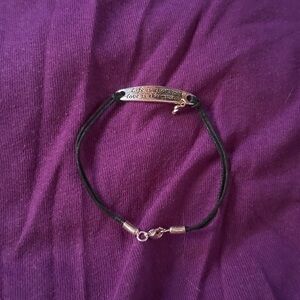 Silver Inspirational Bracelet